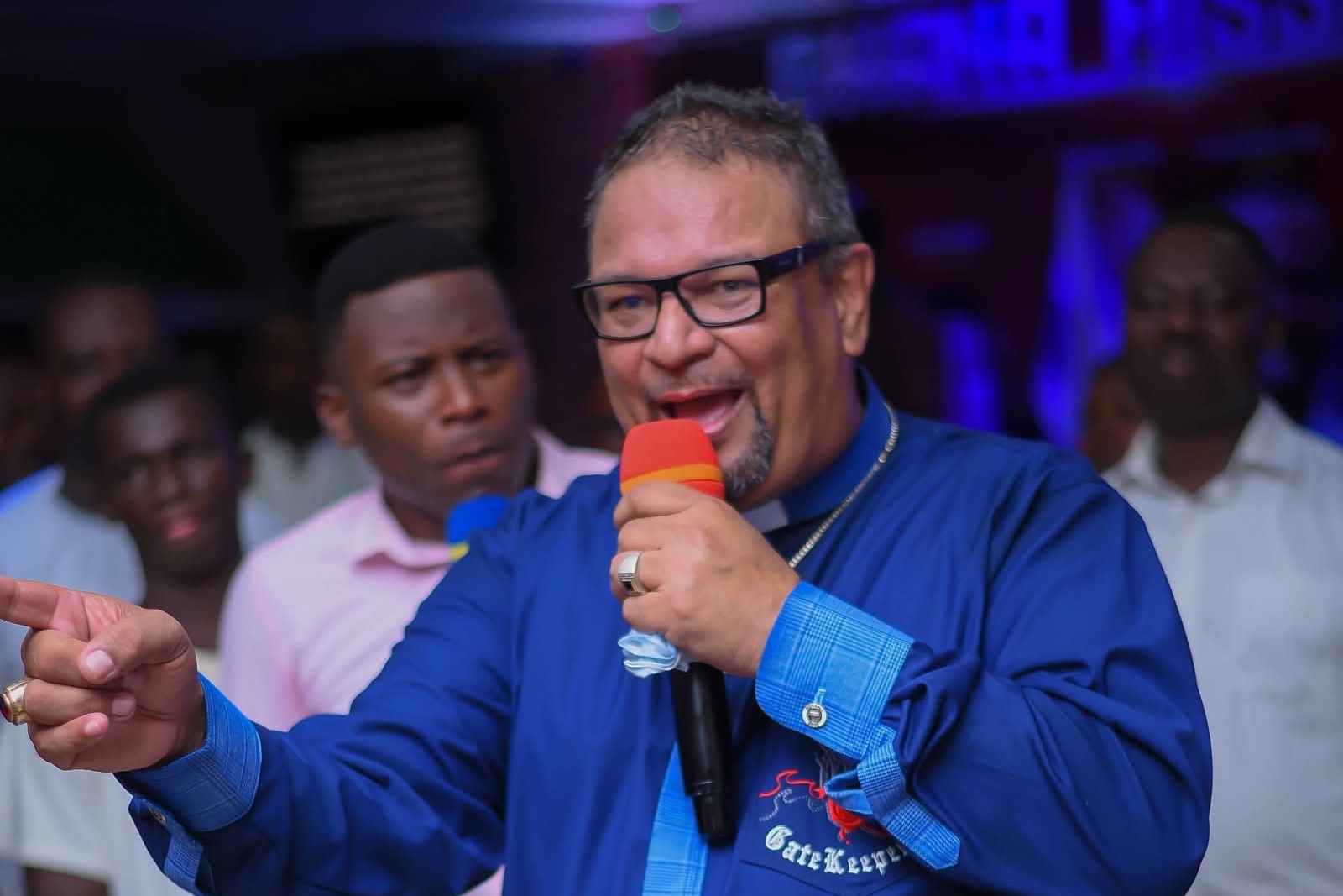 ARCHBISHOP RENNIE PREACHING IN GHANA